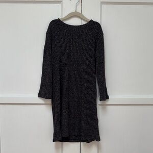 Elegant Black Knit Dress Kids